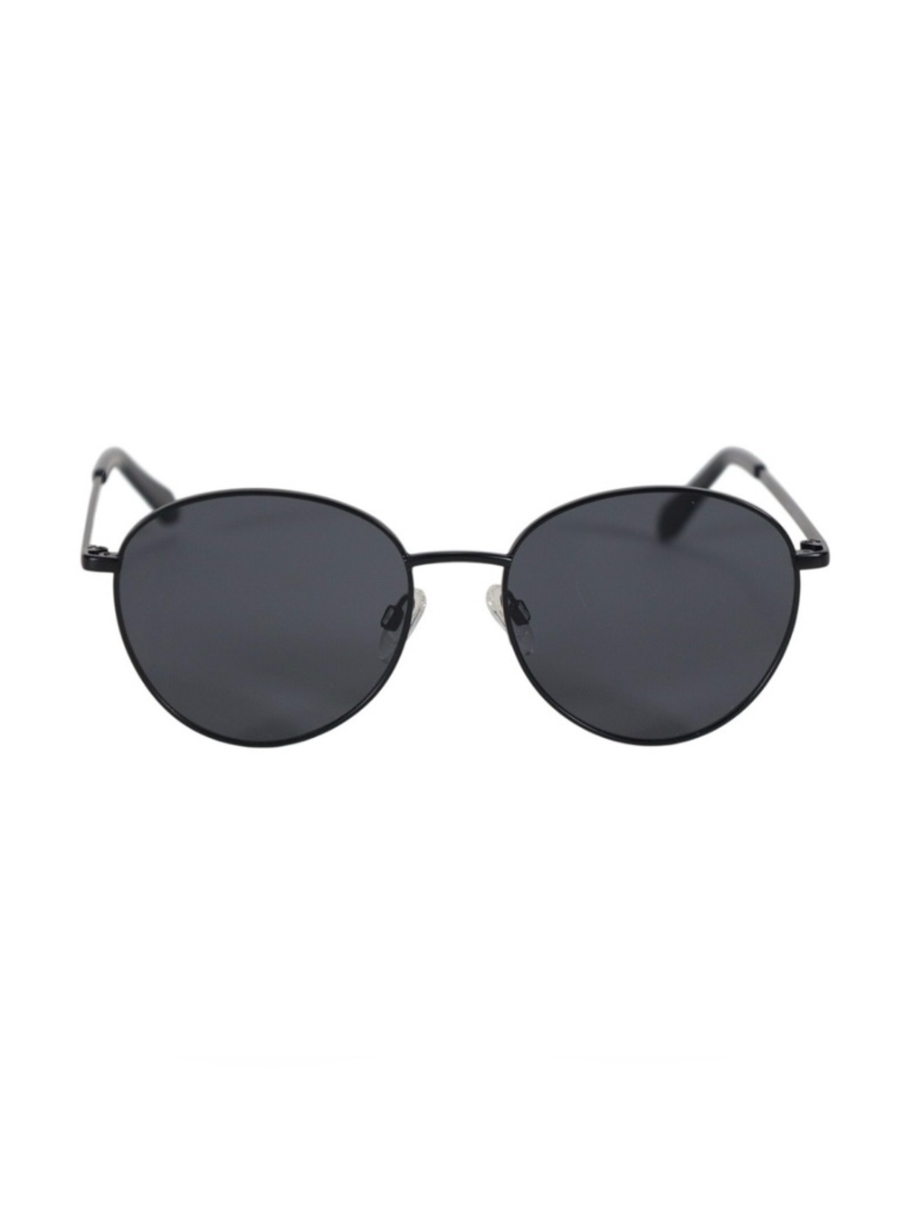 Quay Australia LOOP ME IN Round Oversized Sunglasses - Black / Black - NWT